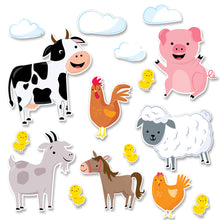 Load image into Gallery viewer, Jumbo Farm Friends Bulletin Board Set