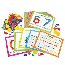 Load image into Gallery viewer, Pattern Block Math Activity Set