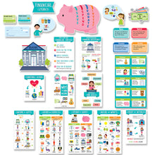 Load image into Gallery viewer, Financial Literacy for Kids Bulletin Board