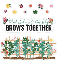 Load image into Gallery viewer, Plant Kindness & Everybody Grows Together Bulletin Board Set