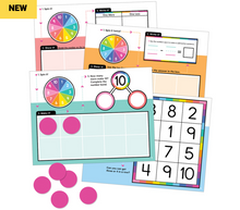 Load image into Gallery viewer, Dry- Erase Ten Frames Learning Boards: by Carson Dellosa