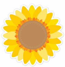 Load image into Gallery viewer, Sunflower 6" Designer Cut-Outs