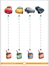 Load image into Gallery viewer, Trace with Me Pre-Handwriting (Cars)