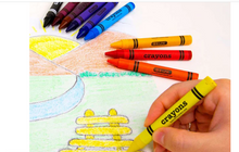 Load image into Gallery viewer, Jumbo Crayons 12 Color with Case