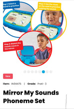 Load image into Gallery viewer, Mirror My Sounds Phoneme Set
