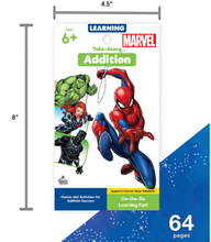 Load image into Gallery viewer, Marvel Addition Activity Pad
