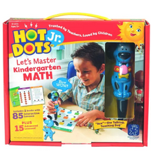 Load image into Gallery viewer, Kindergarten Math Hot Dots - with 2 books and interactive pen