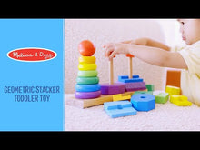 Load and play video in Gallery viewer, Geometric Stacker Toddler Toy