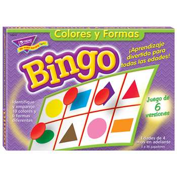 Spanish Colors & Shapes Bingo