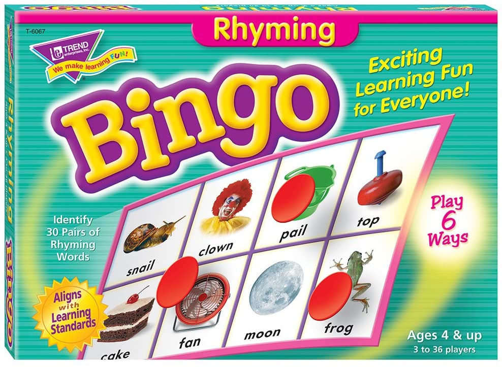Rhyming Bingo Set