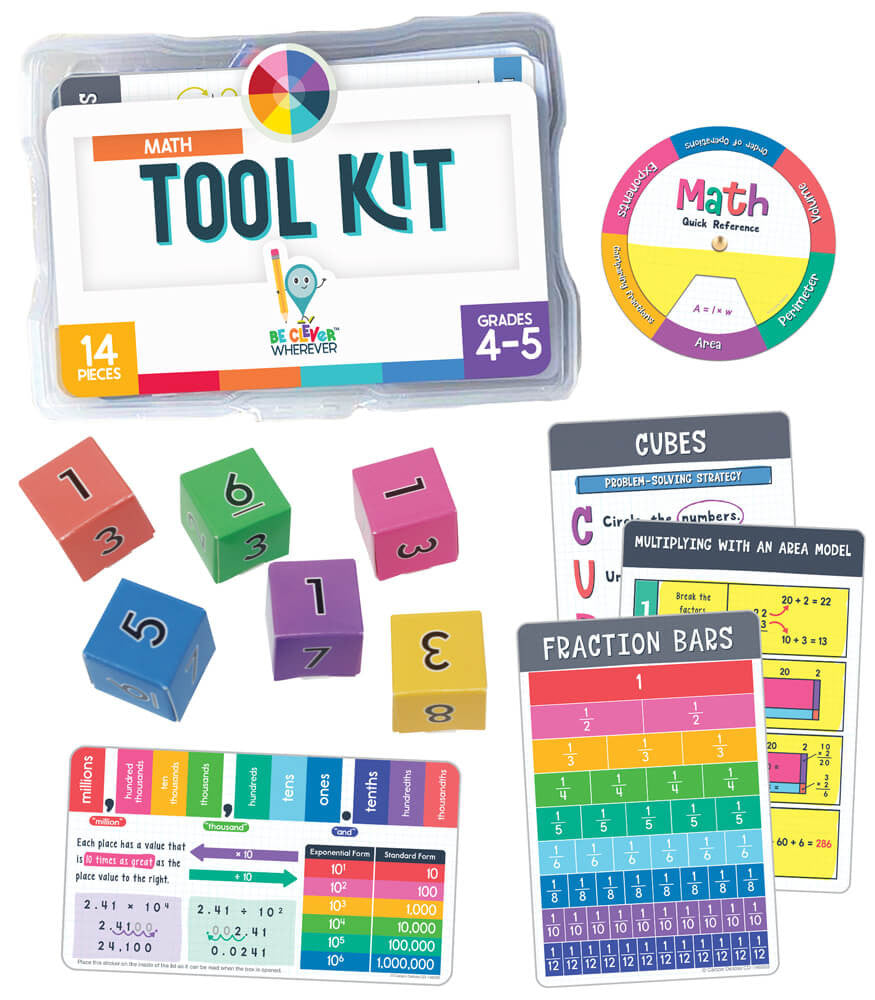 Math Tool Kit Manipulative Grade 4-5