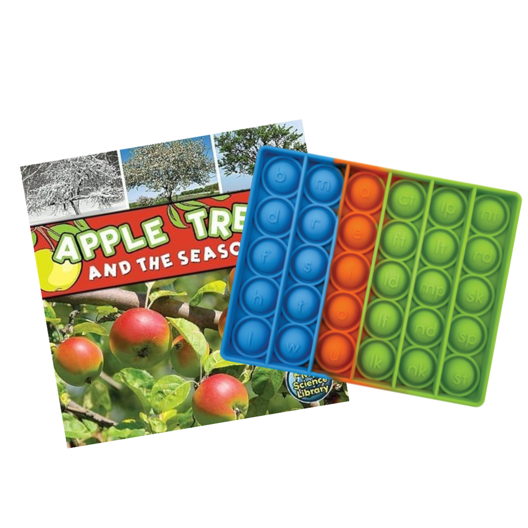 Push and Pop - Phonics Word Builder & Apple Trees Book