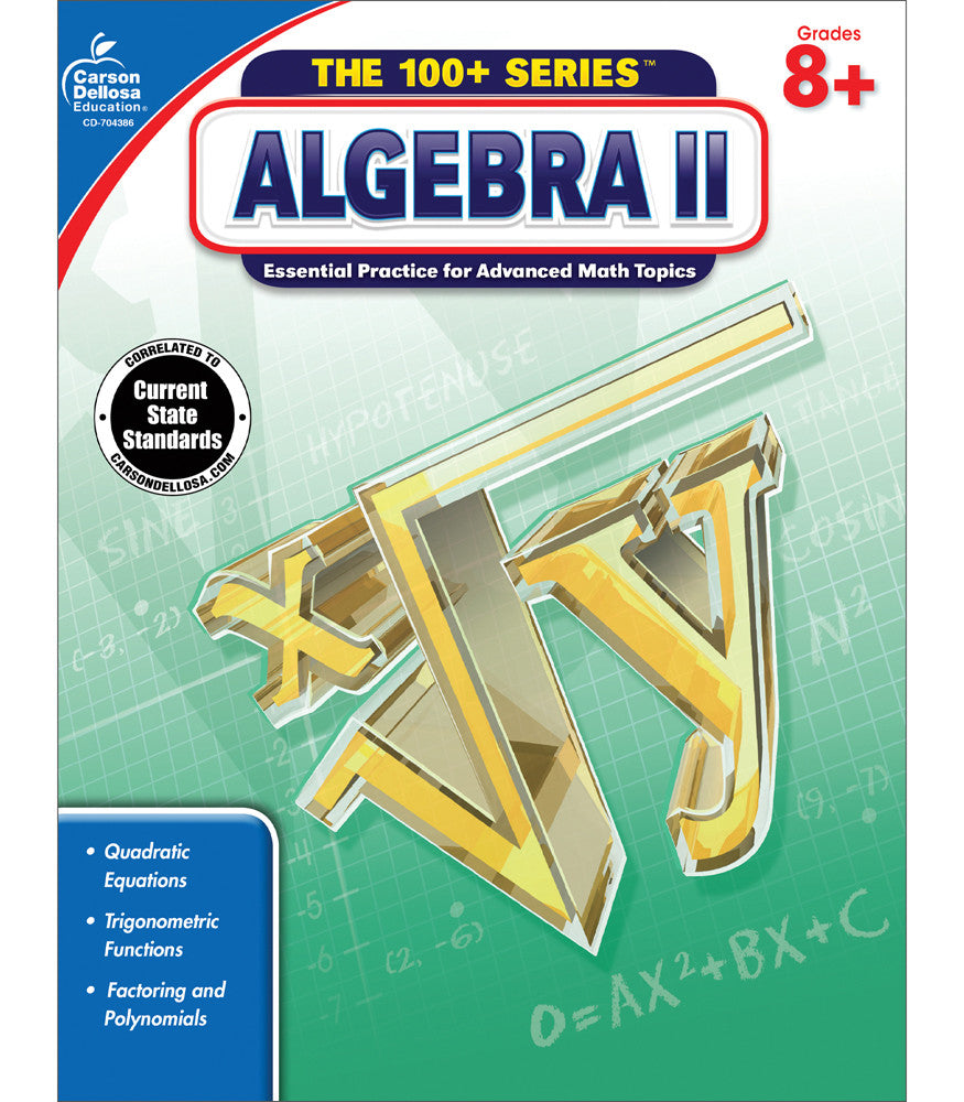 Algebra II Workbook Grade 8-10