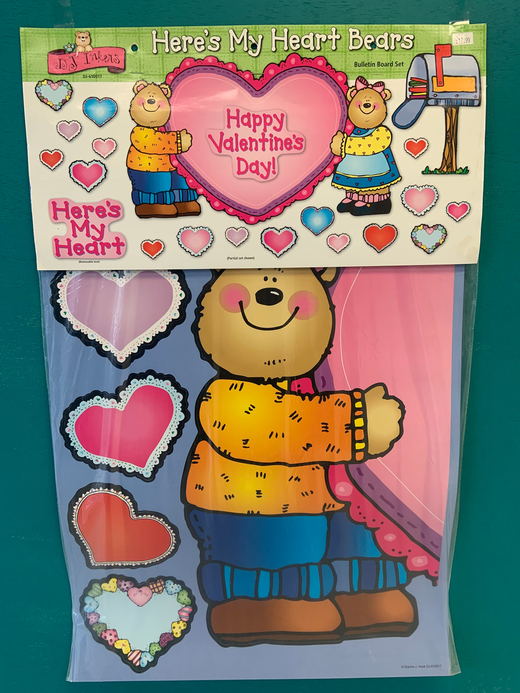 Here's My Heart Bears: Happy Valentines Day