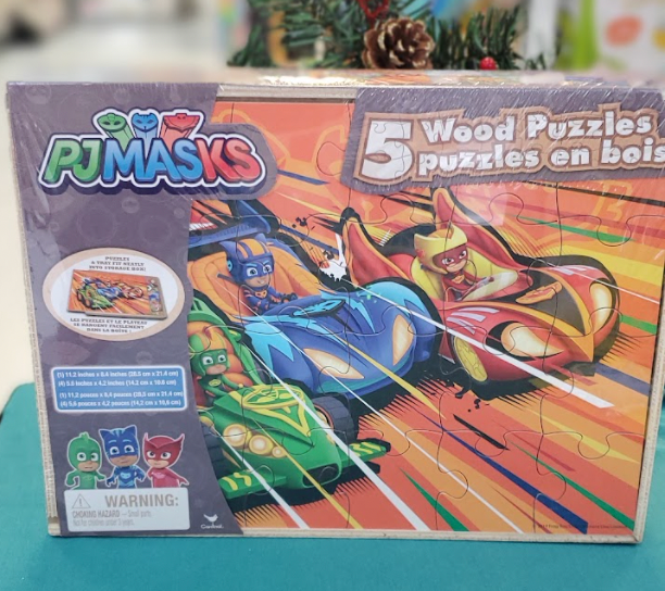 PJ Masks 5 Wooden Puzzles – Beyond The Classroom Shop