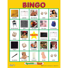 Load image into Gallery viewer, Spanish in a Flash Bingo Set
